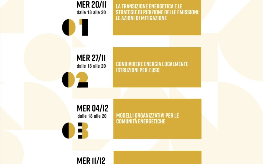 LABTECH Reggio Emilia: “Energy Communities: What They Are and How They Work” – December 4th, 2024