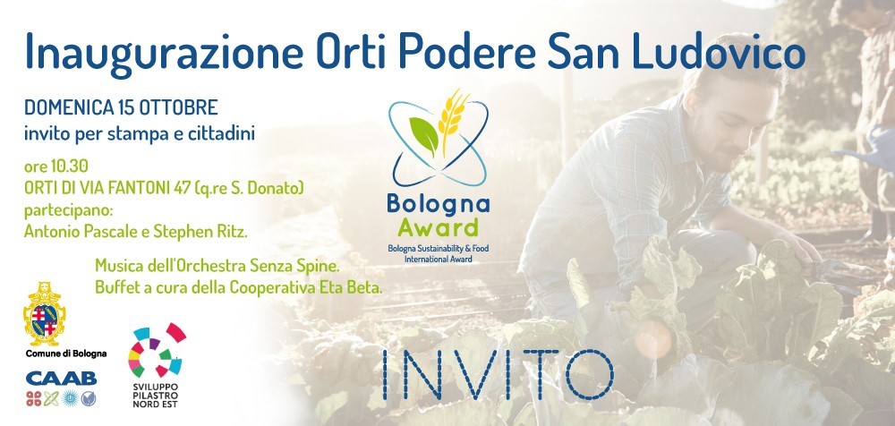 Opening of Orti Podere San Ludovico – Agenzia locale Sviluppo Pilastro Nord Est